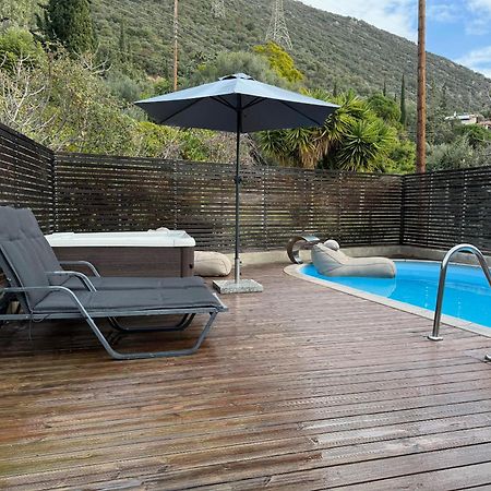 Spa Villa Skaloma Nafpaktos Bagian luar foto