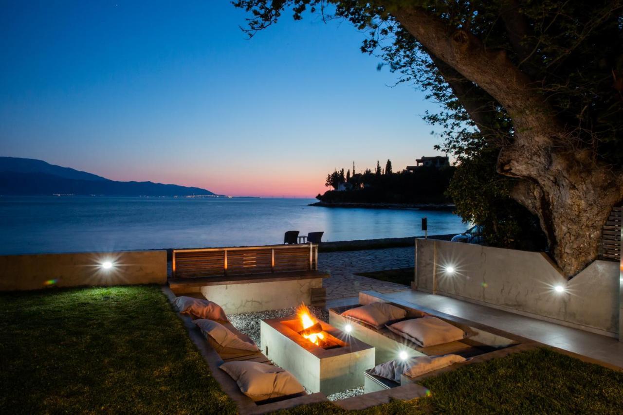 Spa Villa Skaloma Nafpaktos Bagian luar foto