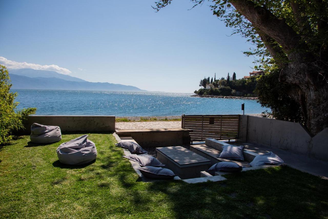 Spa Villa Skaloma Nafpaktos Bagian luar foto
