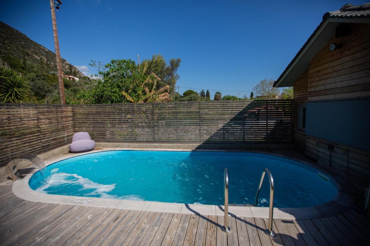 Spa Villa Skaloma Nafpaktos Bagian luar foto