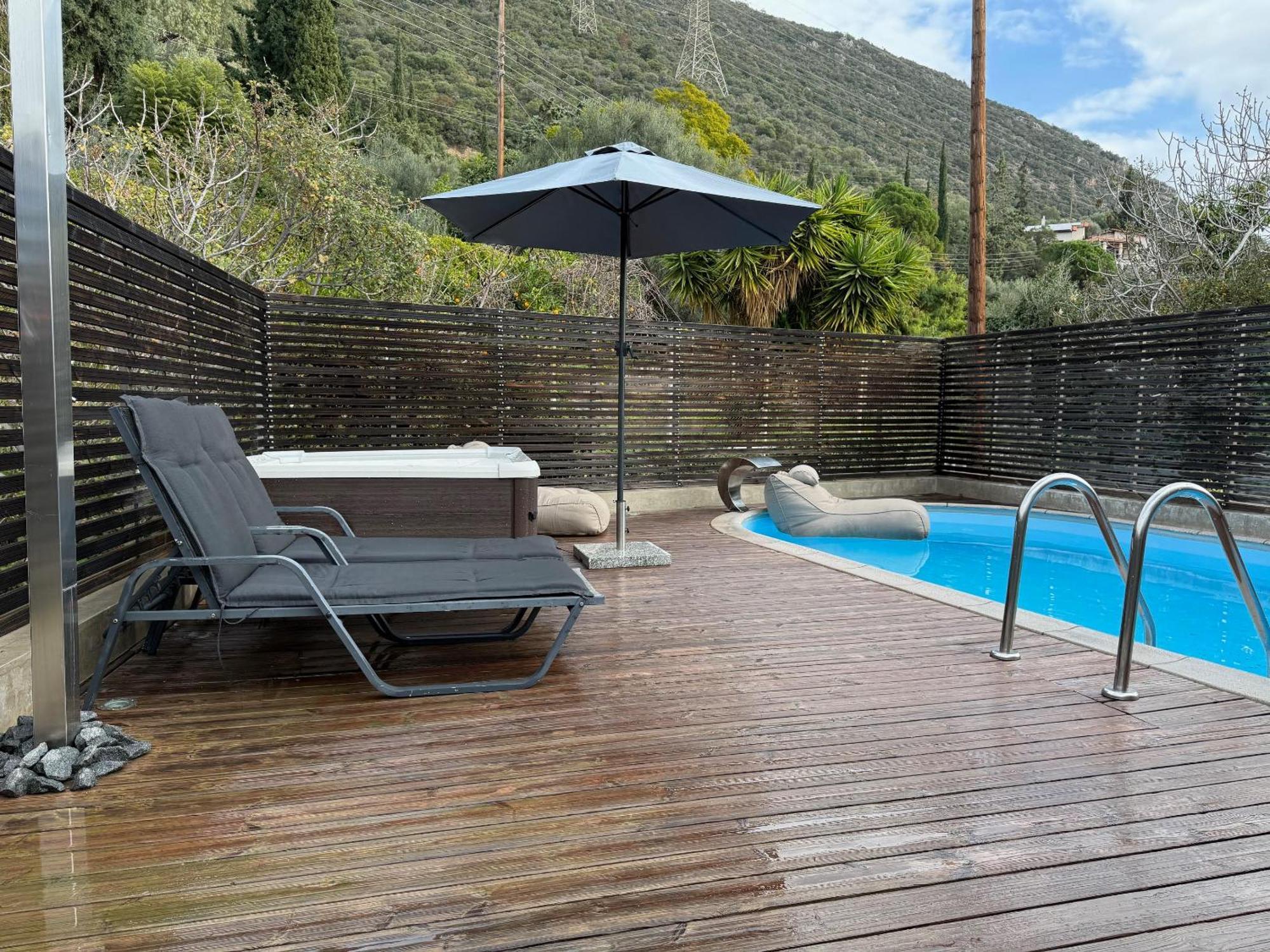 Spa Villa Skaloma Nafpaktos Bagian luar foto