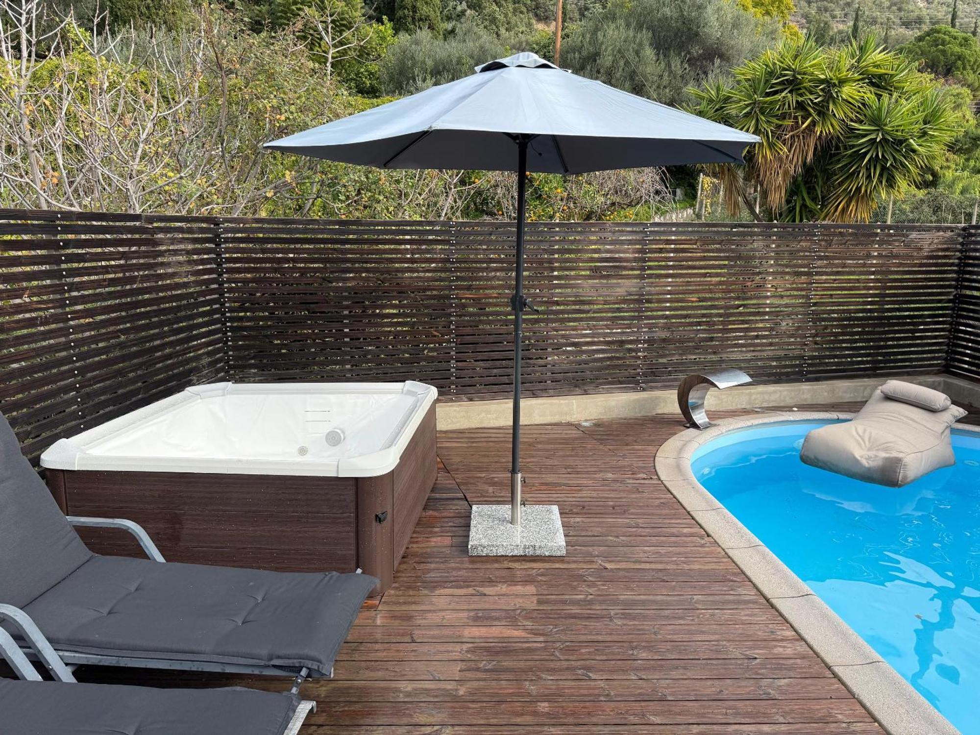 Spa Villa Skaloma Nafpaktos Bagian luar foto